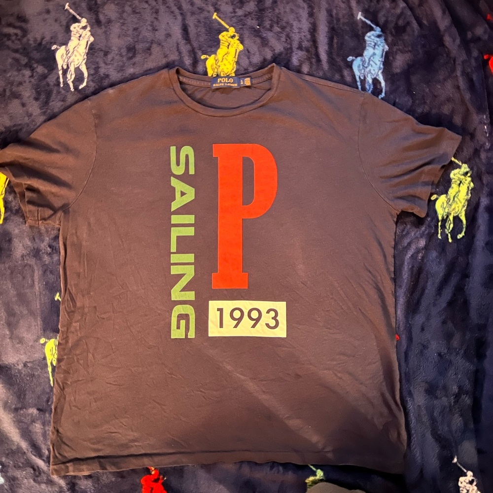 Ralph Lauren Polo rare 1993 sailing team L
